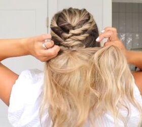 Creating an elevated ponytail hairdo