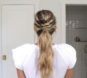 Elevated ponytail 