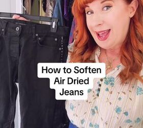 3 easy hacks to stop you from walking around in hard, stiff jeans (finally!)