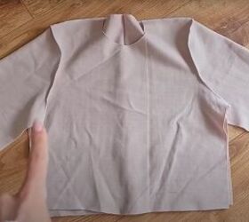 learning to sew your own clothes, Inserting the sleeves