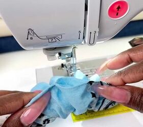 How to sew a scrunchie