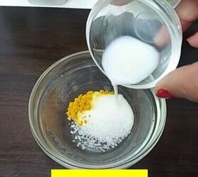 4 easy ingredients to remove chin and nose blackheads, Combining the ingredients