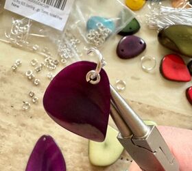 how to create some pretty eco friendly earrings, Jump rings