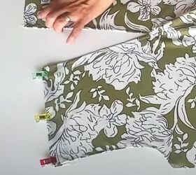 easy summer dress, Making the shoulder casings