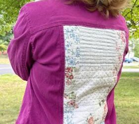 Add A Quilt Piece to a Jacket