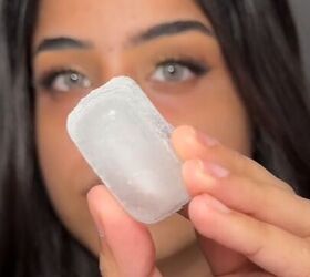 How an Ice Cube Fits Into Your Makeup Routine