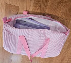 how i made an over the door hanging organizer duffle bag