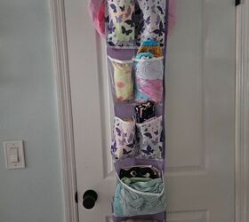 how i made an over the door hanging organizer duffle bag