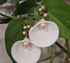 Pearl Seashell Earrings