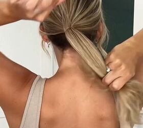 We still can't get over how stunning this 1 minute hair idea is