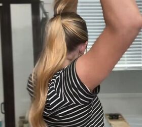 get a voluminous ponytail, Creating a voluminous ponytail