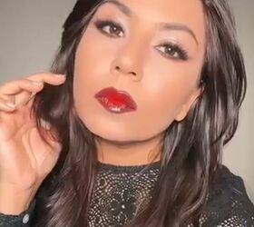 This Vampy Red Lipstick Look is Perfect for Fall and Halloween