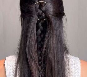 Easy Bangle and Braid Hairstyle