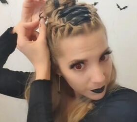 how to have halloween fun with your hair, Creating a fun Halloween hairstyle