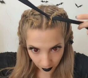 how to have halloween fun with your hair, Creating a fun Halloween hairstyle