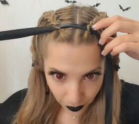 how to have halloween fun with your hair, Creating a fun Halloween hairstyle