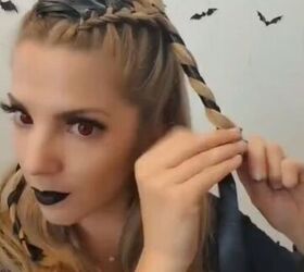 how to have halloween fun with your hair, Creating a fun Halloween hairstyle