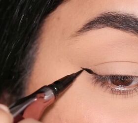 Eyeliner makeup technique