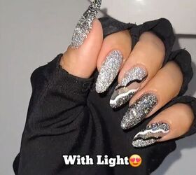 Learn How to DIY These Cute Reflective Nails at Home