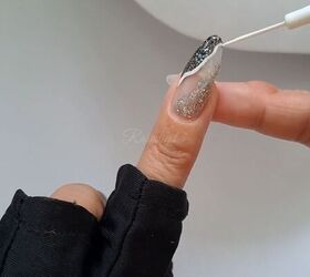 reflective nails, DIYing a cute reflective nail design