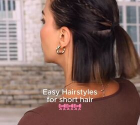 Cute and Easy Hairstyle for Short Hair