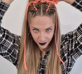 Creating a spooky Halloween hairstyle