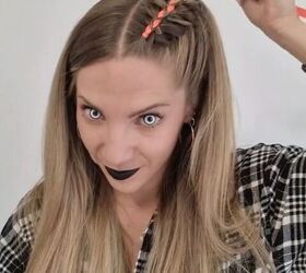 Creating a spooky Halloween hairstyle