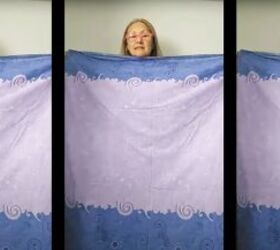 You're not going to believe what she made out of her old bedsheet (surprisingly stylish!)