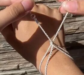 How to turn a necklace into a bracelet