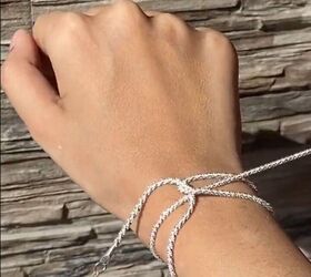 How to turn a necklace into a bracelet