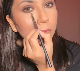 brown smokey eye makeup, Creating a brown smokey eye makeup look