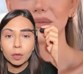 kylie vs kendall, Applying brow gel