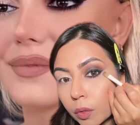 kylie vs kendall, Applying concealer