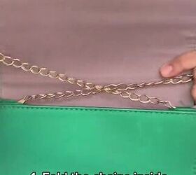 how to shorten a purse strap, How to shorten a purse strap