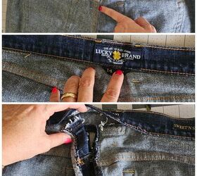 quick alteration on lucky jeans