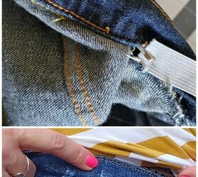 quick alteration on lucky jeans