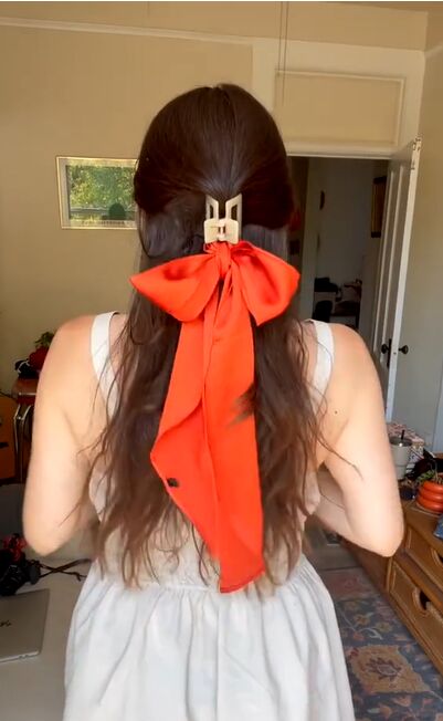 Grab a Claw Clip and Some Ribbon | Upstyle