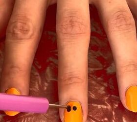 inspo for halloween nails, Creating faces