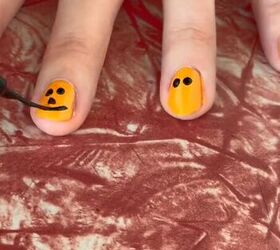 inspo for halloween nails, DIYing Halloween nails