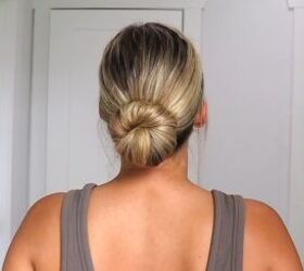 Easy low bun tutorial