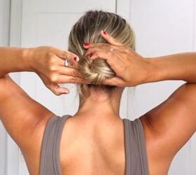 Easy low bun tutorial