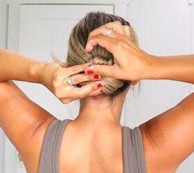 Easy low bun tutorial