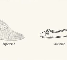 shoe trend, High vs low vamp shoes