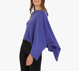 100% Cashmere Poncho - image via Amazon