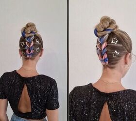 Halloween Hair: Olympic Gymnast