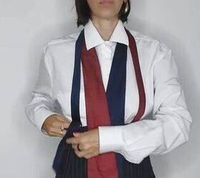 fashion hack, Fashion hack with men s ties