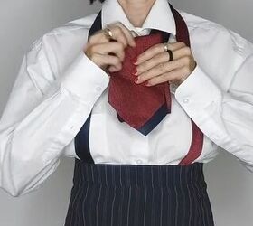 fashion hack, Fashion hack with men s ties