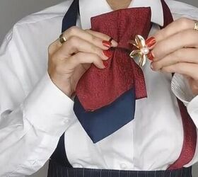 fashion hack, Fashion hack with men s ties