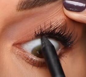 We can't believe how natural this easy false eyelash makeup look turned out