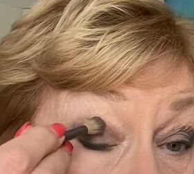 makeup tutorial for over 50, Deepening the eyeshadow